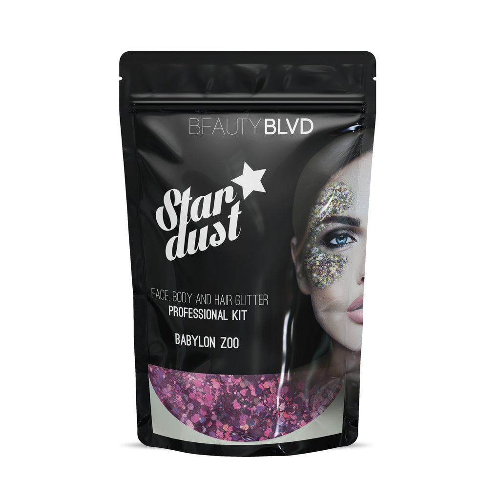 Stardust Face, Body and Hair Glitter PRO Kit - Babylon Zoo | Beauty BLVD