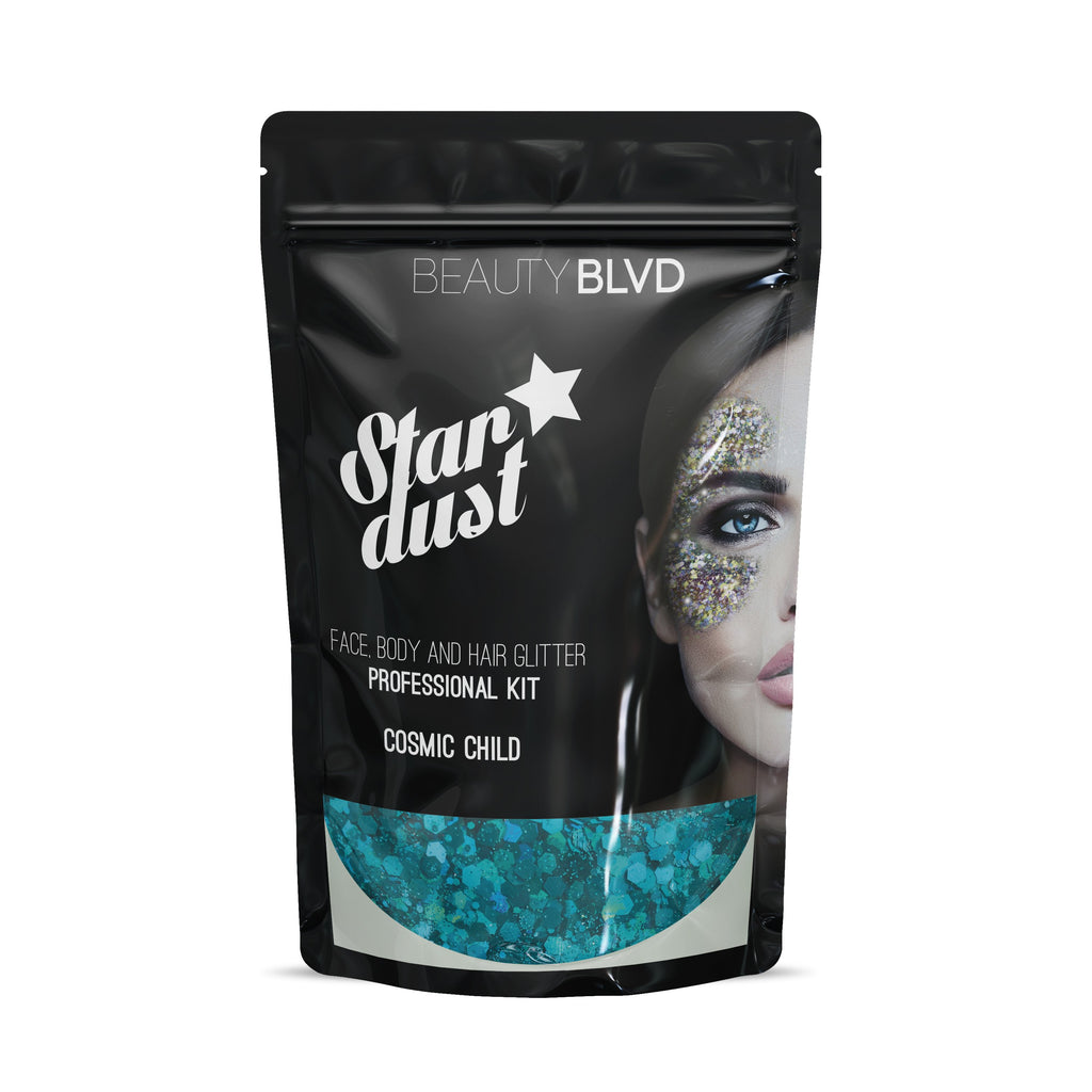 Stardust Face, Body and Hair Glitter PRO Kit - Cosmic Child | Beauty BLVD