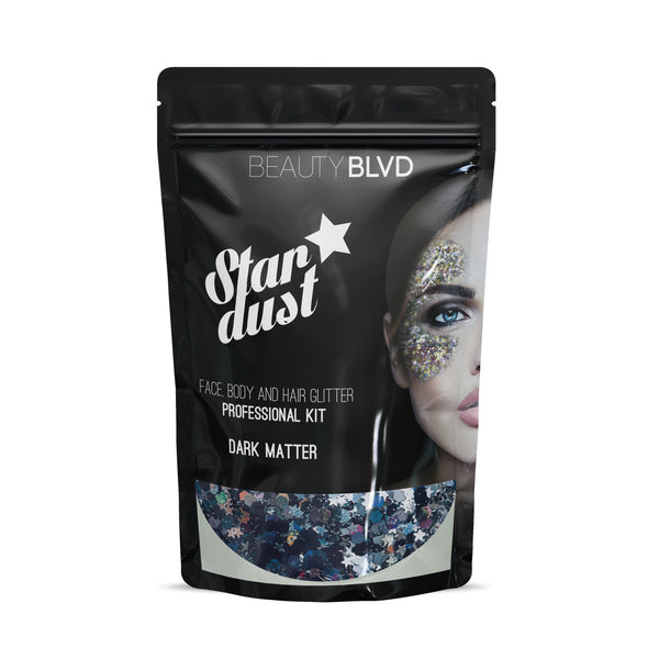 Stardust Face, Body and Hair Glitter PRO Kit - Dark Matter | Beauty BLVD