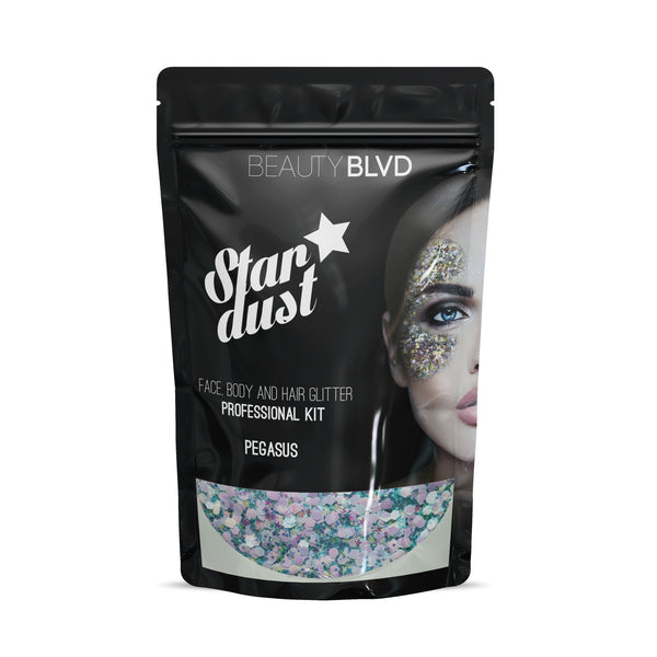 Stardust Face, Body and Hair Glitter PRO Kit - Pegasus | Beauty BLVD